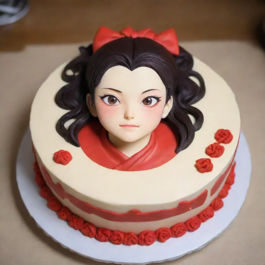 ai amazing momo yaoyorozu turned into a cake awesome portrait 2