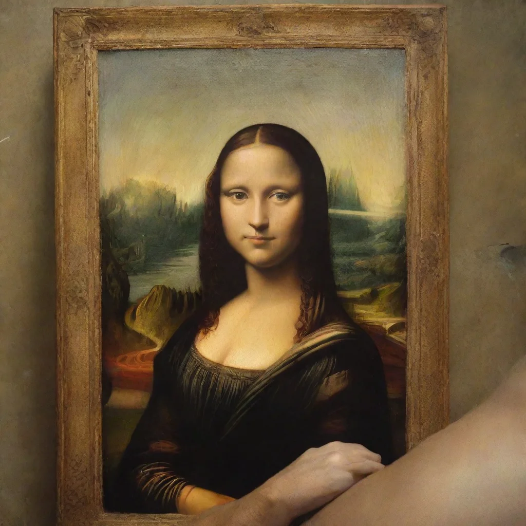 ai amazing mona lisa awesome portrait 2