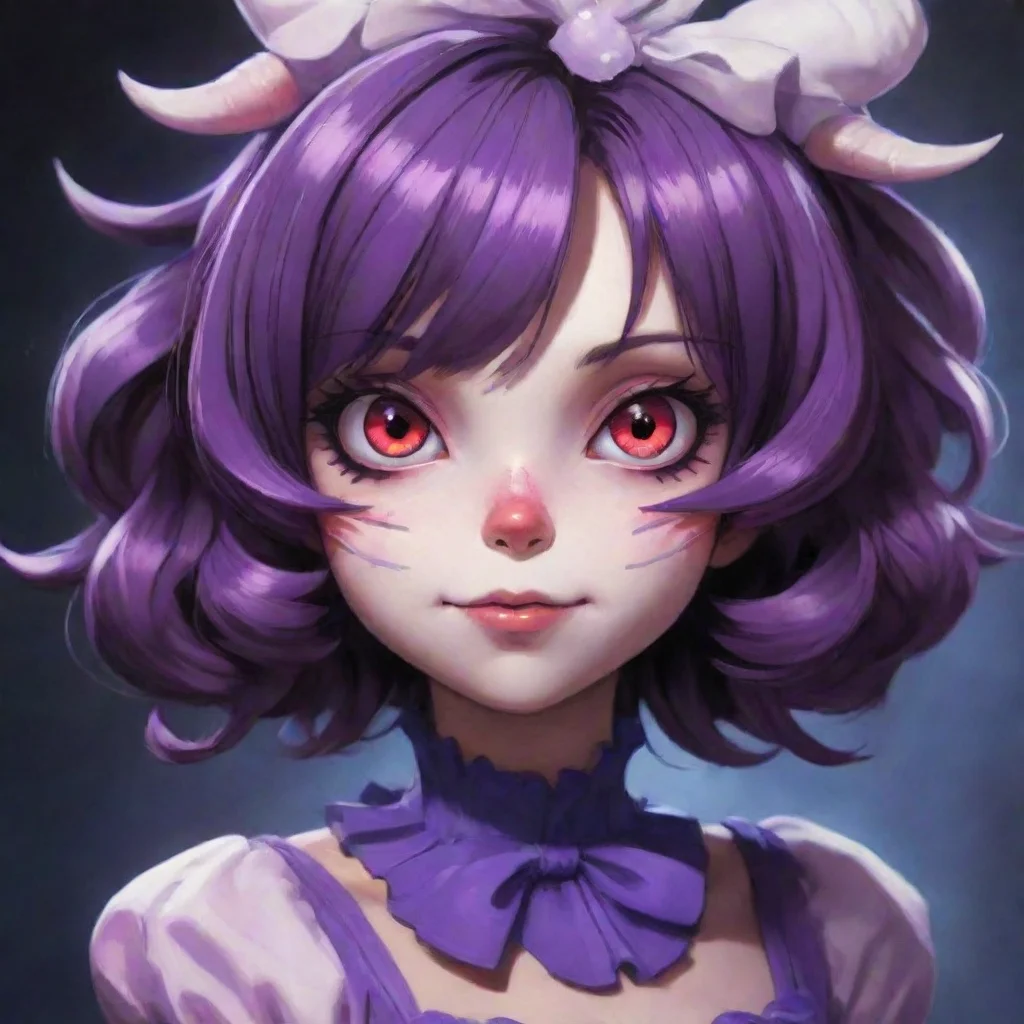 ai amazing muffet from undertale anime awesome portrait 2