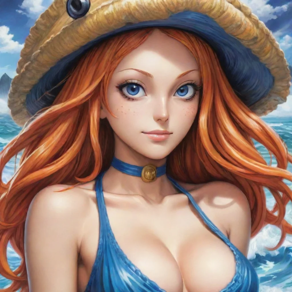 ai amazing nami from one piece awesome portrait 2