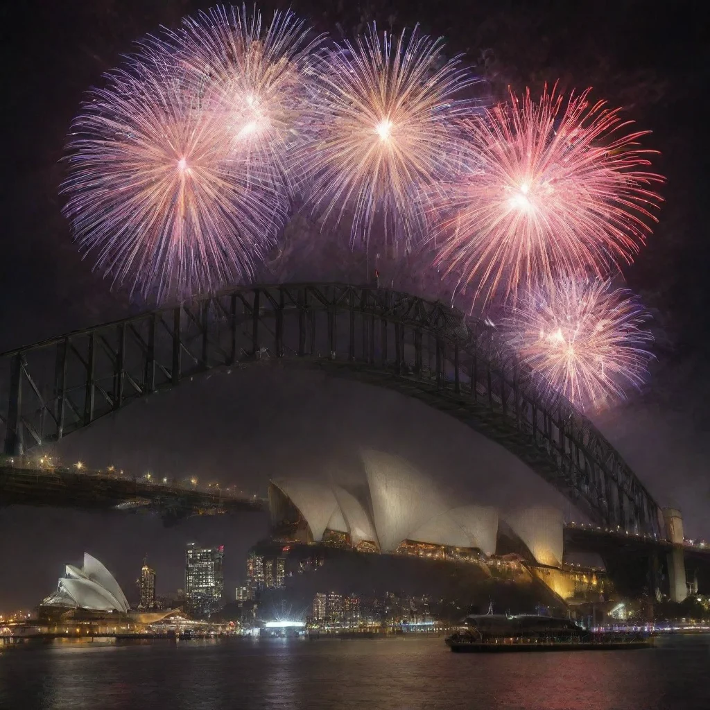  amazing night scenes of sydney opera house and harbour bridge with fireworks and thunder lightingawesome portrait 2