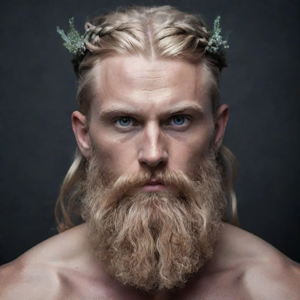 ai amazing nordic male godawesome portrait 2