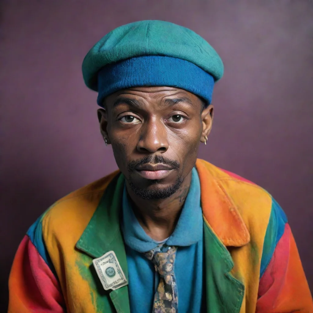 amazing nostalgic colorful drug dealer awesome portrait 2