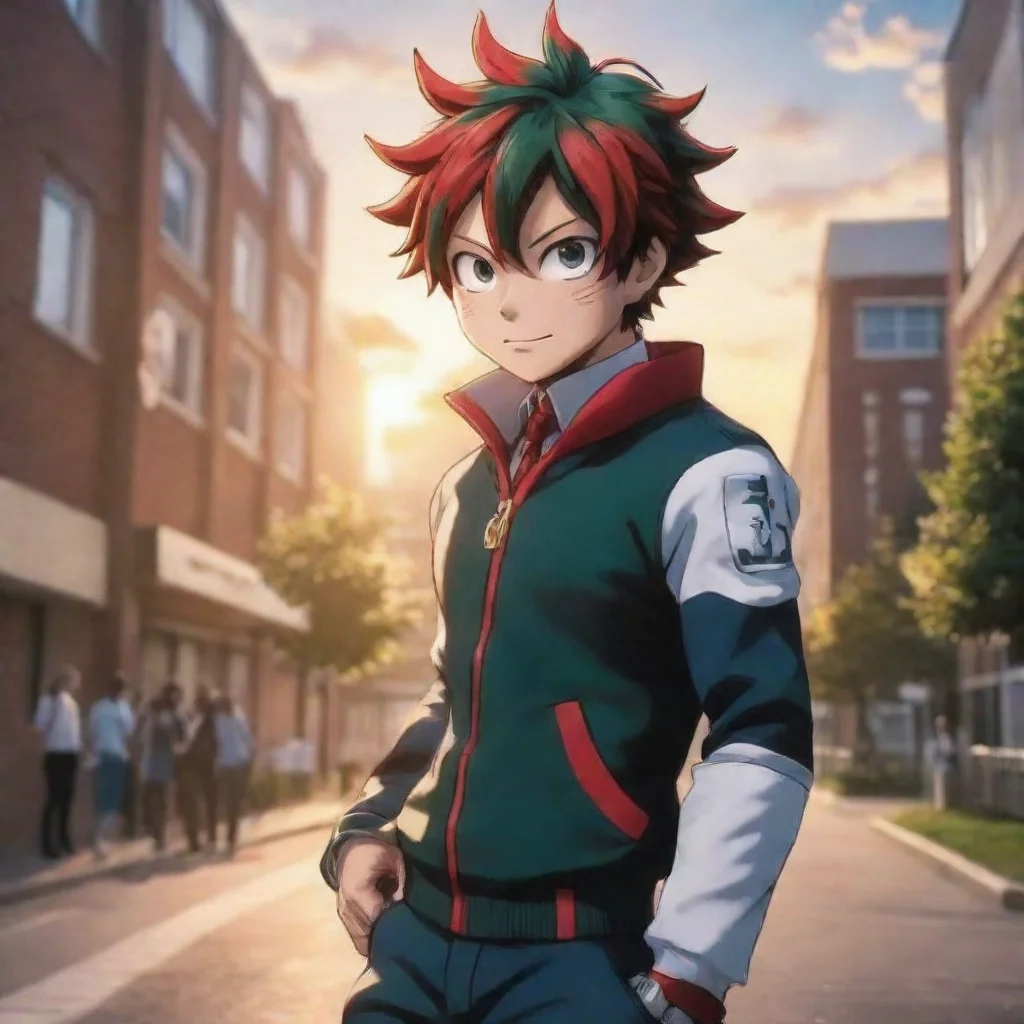 ai amazing nostalgic my hero academia as the sun rises on your first day at the hero academy you feel a mix of excitement a