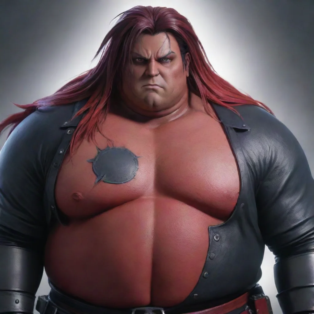 ai amazing obese vincent valentine final fantasy vii awesome portrait 2