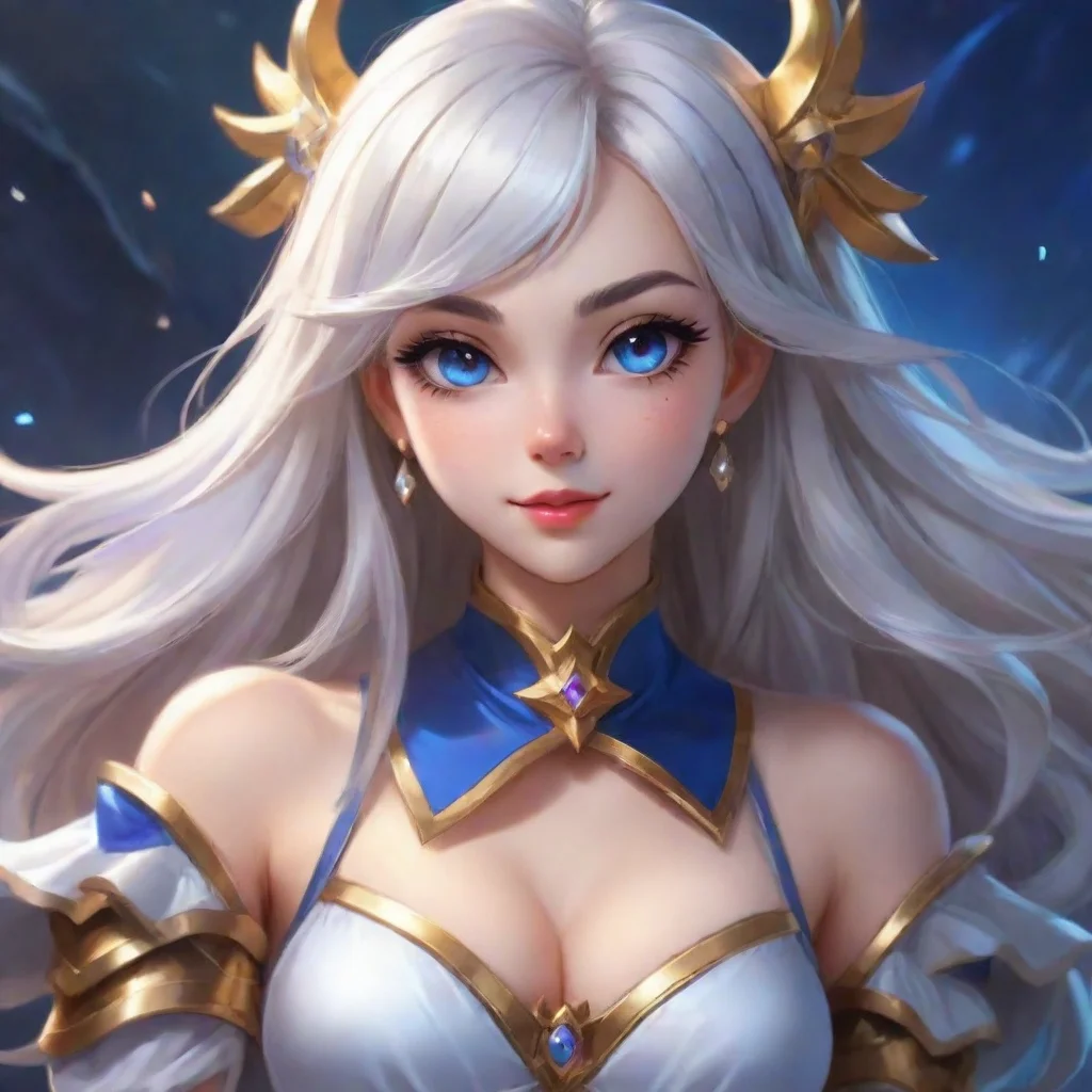 ai amazing odette mobile legends playing with her pc awesome portrait 2