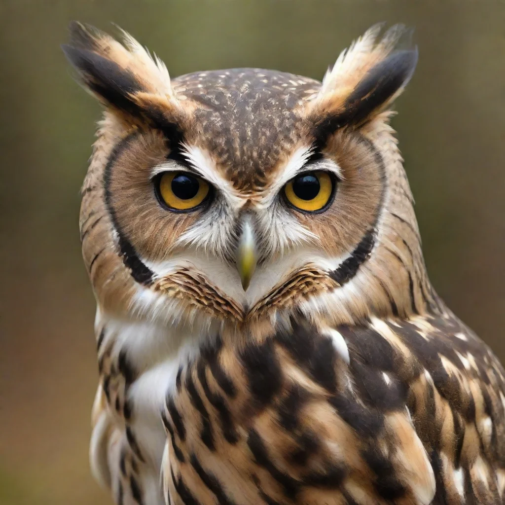 amazing owl awesome portrait 2