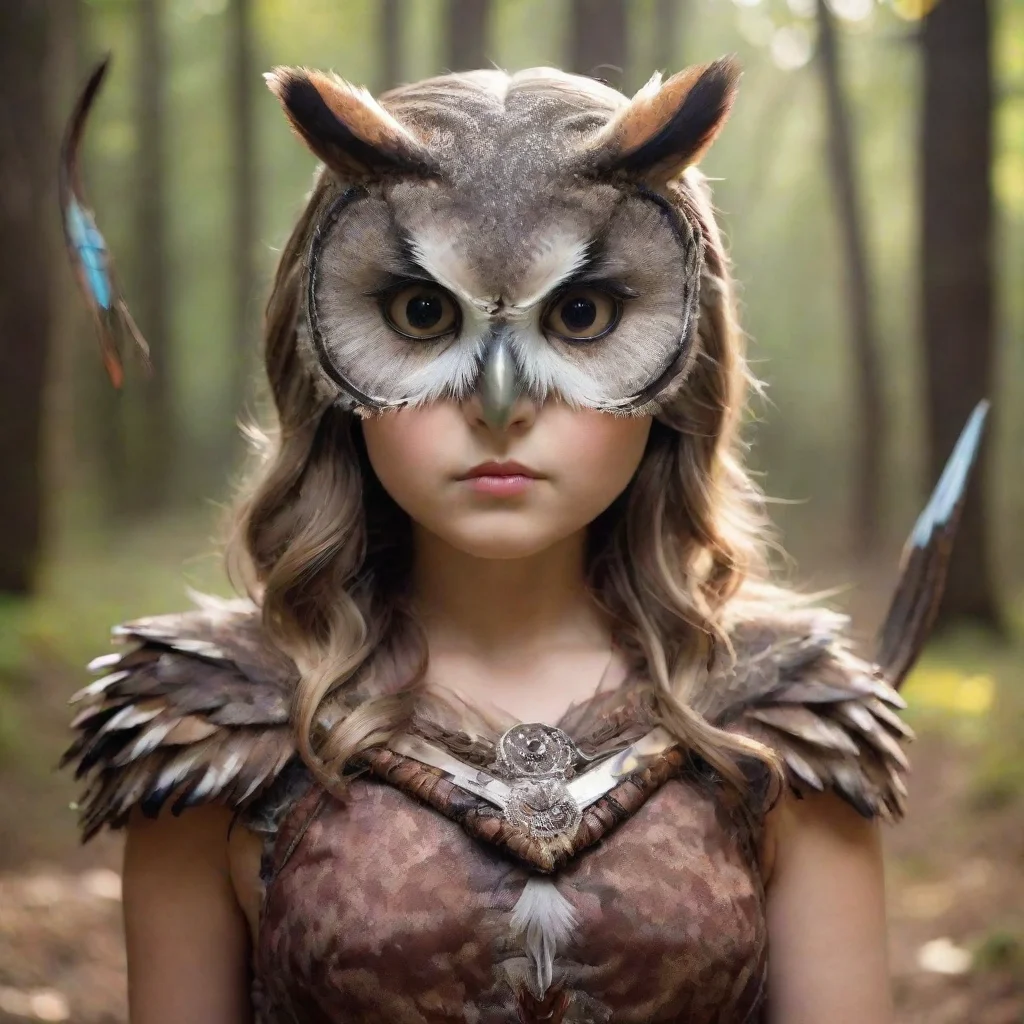  amazing owl themed bow and arrow awesome portrait 2