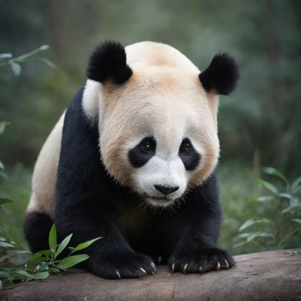 ai amazing panda awesome portrait 2