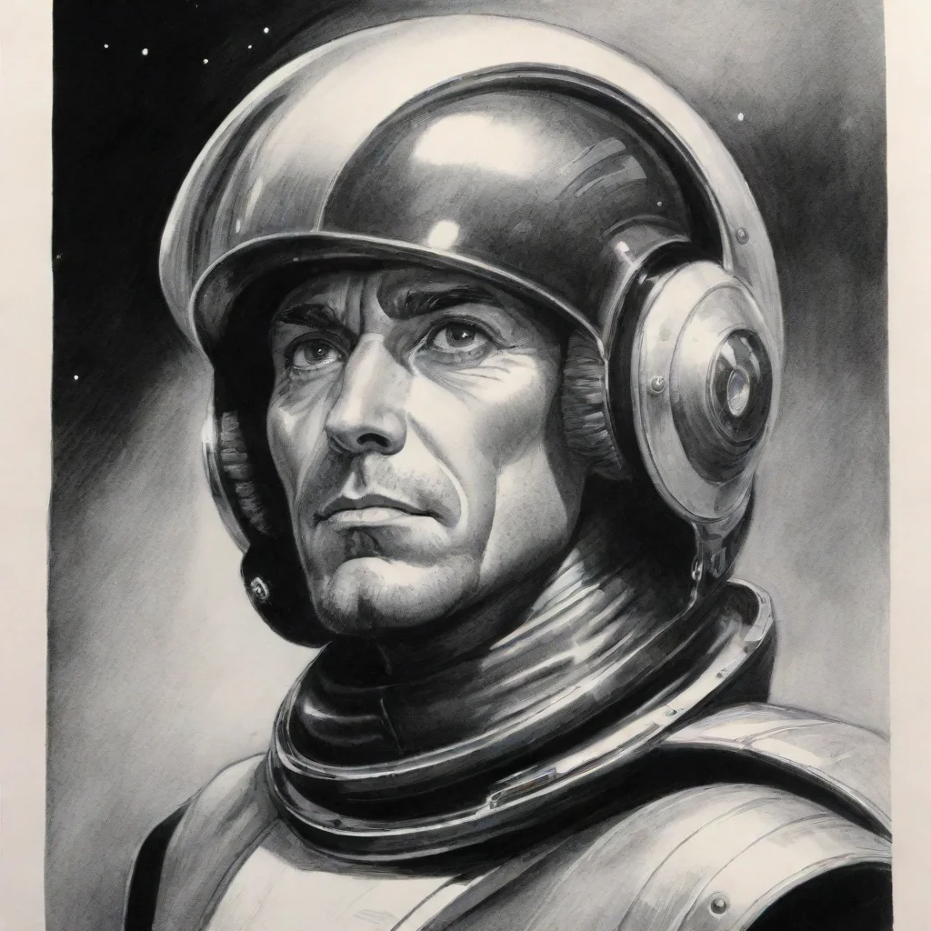 ai amazing perry rhodan space glider ink awesome portrait 2