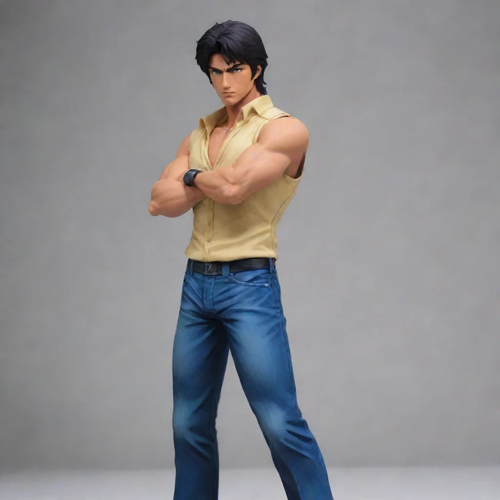 amazing plantilla papercraft de ryo saeba de city hunter awesome portrait 2