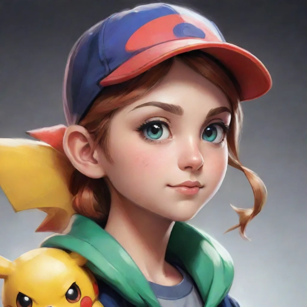 ai amazing pokemon style character awesome portrait 2