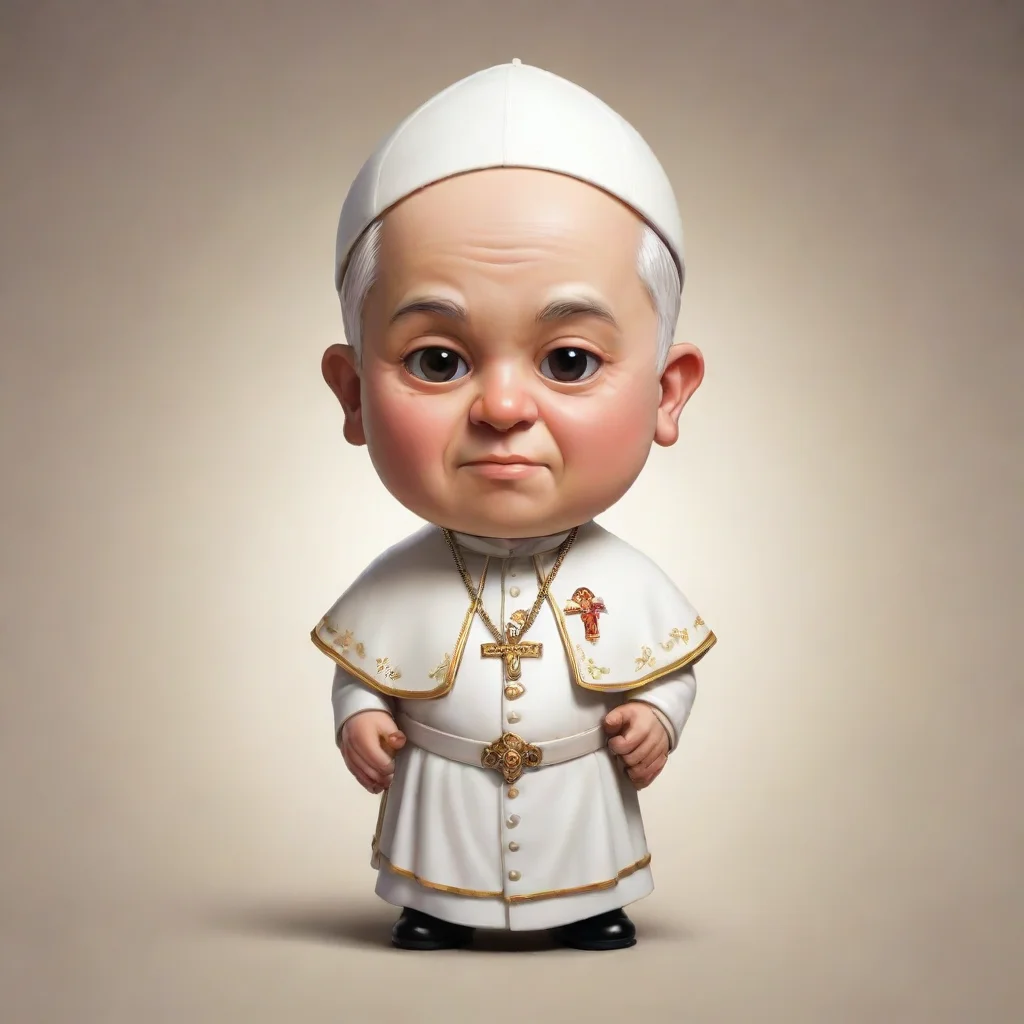 ai amazing pope of proctology chibi awesome portrait 2