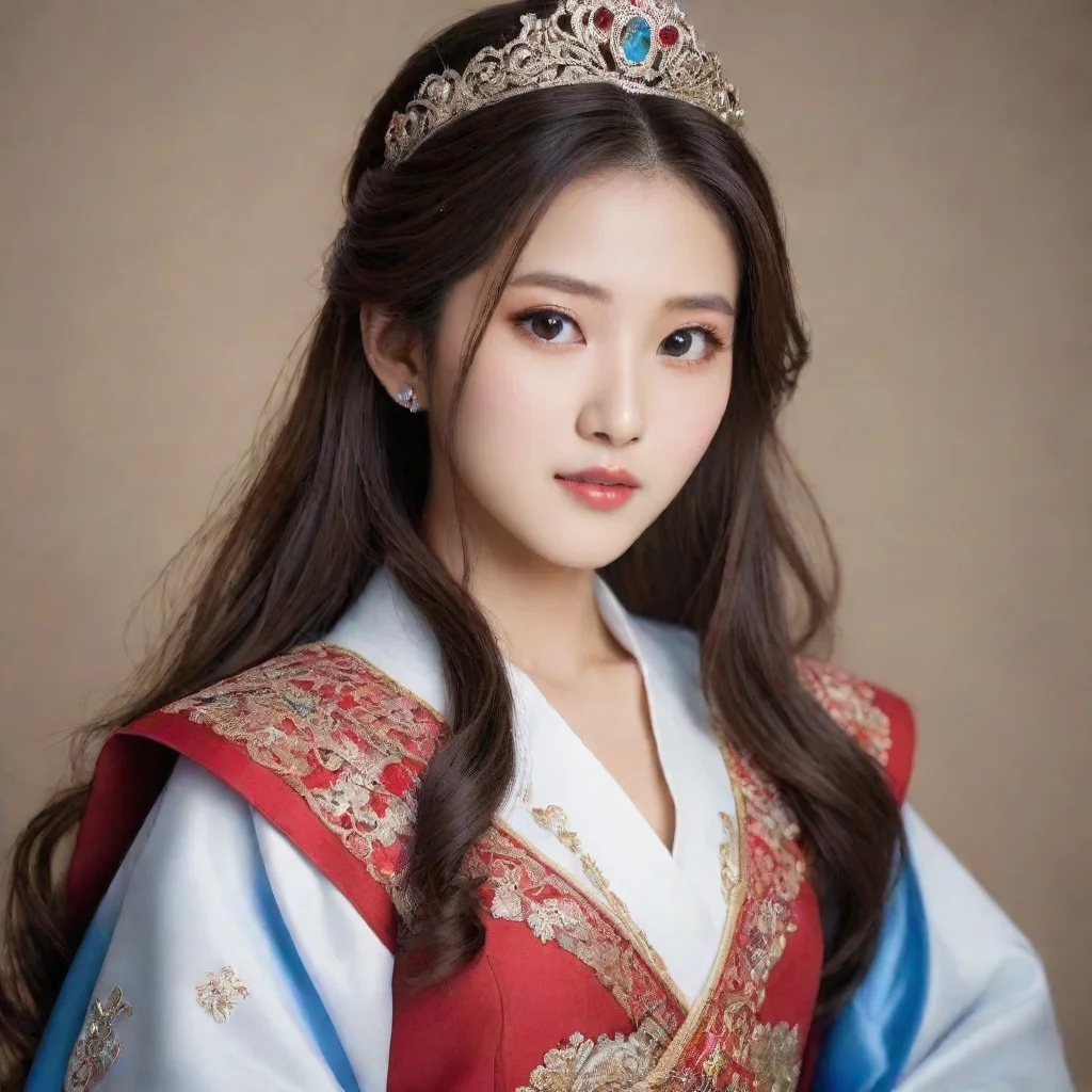 ai amazing princess hwrang hyunjin awesome portrait 2