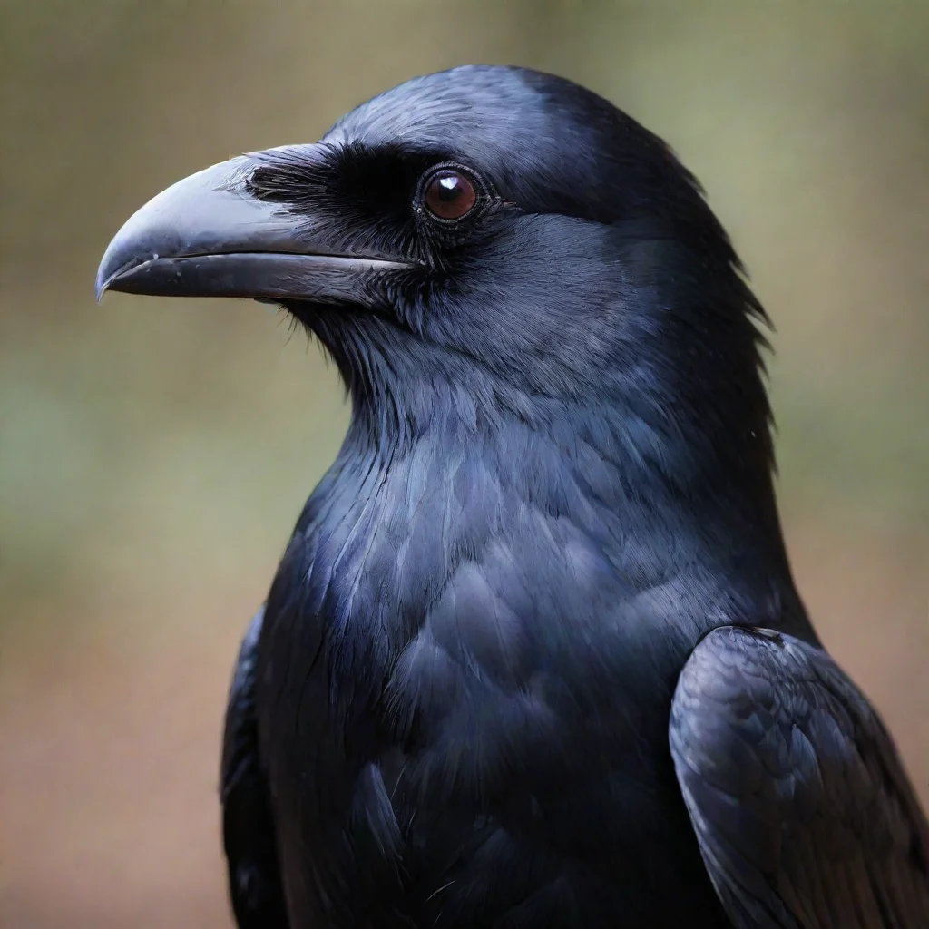 amazing raven awesome portrait 2