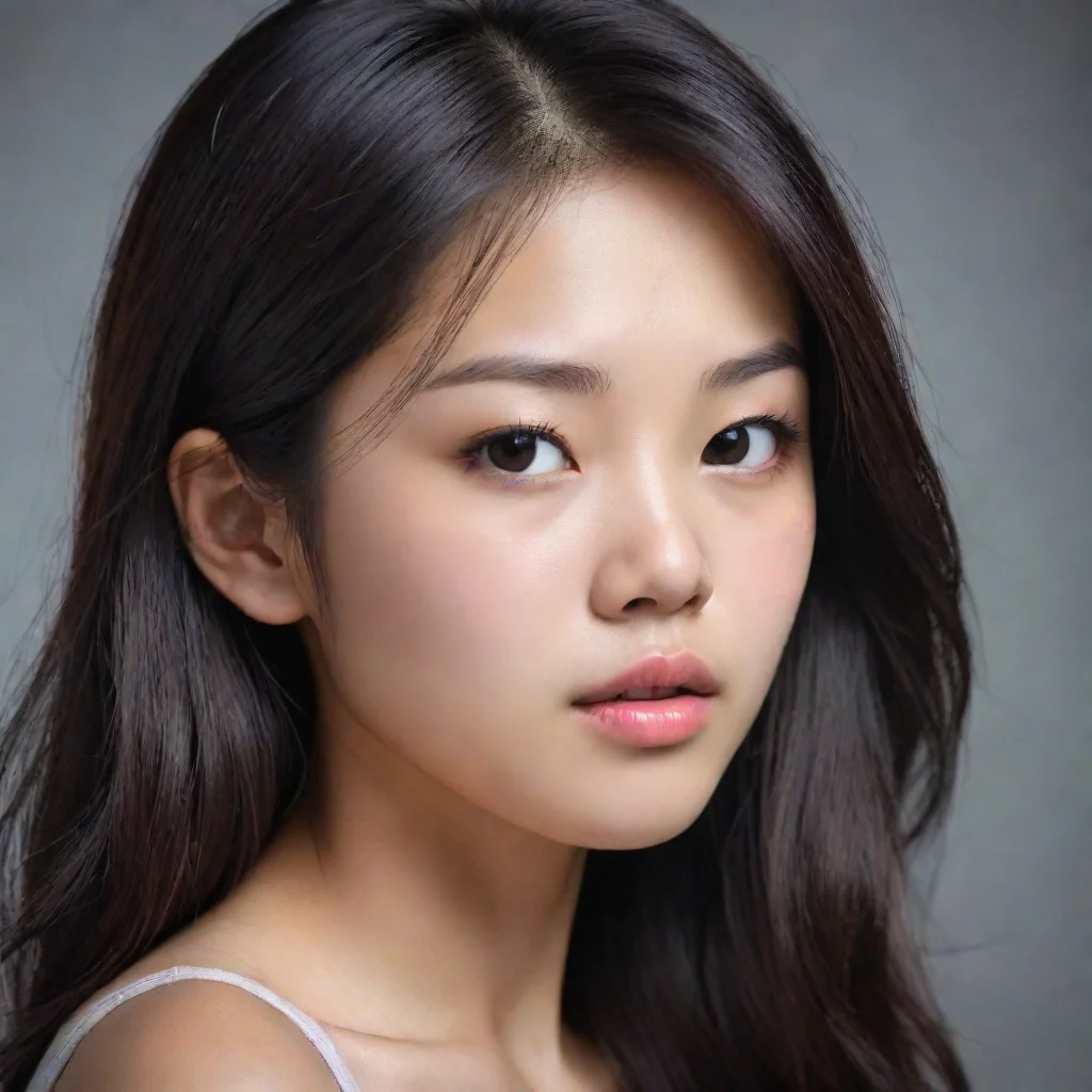  amazing realistic portrait of attractive asian twenty year old awesome portrait 2
