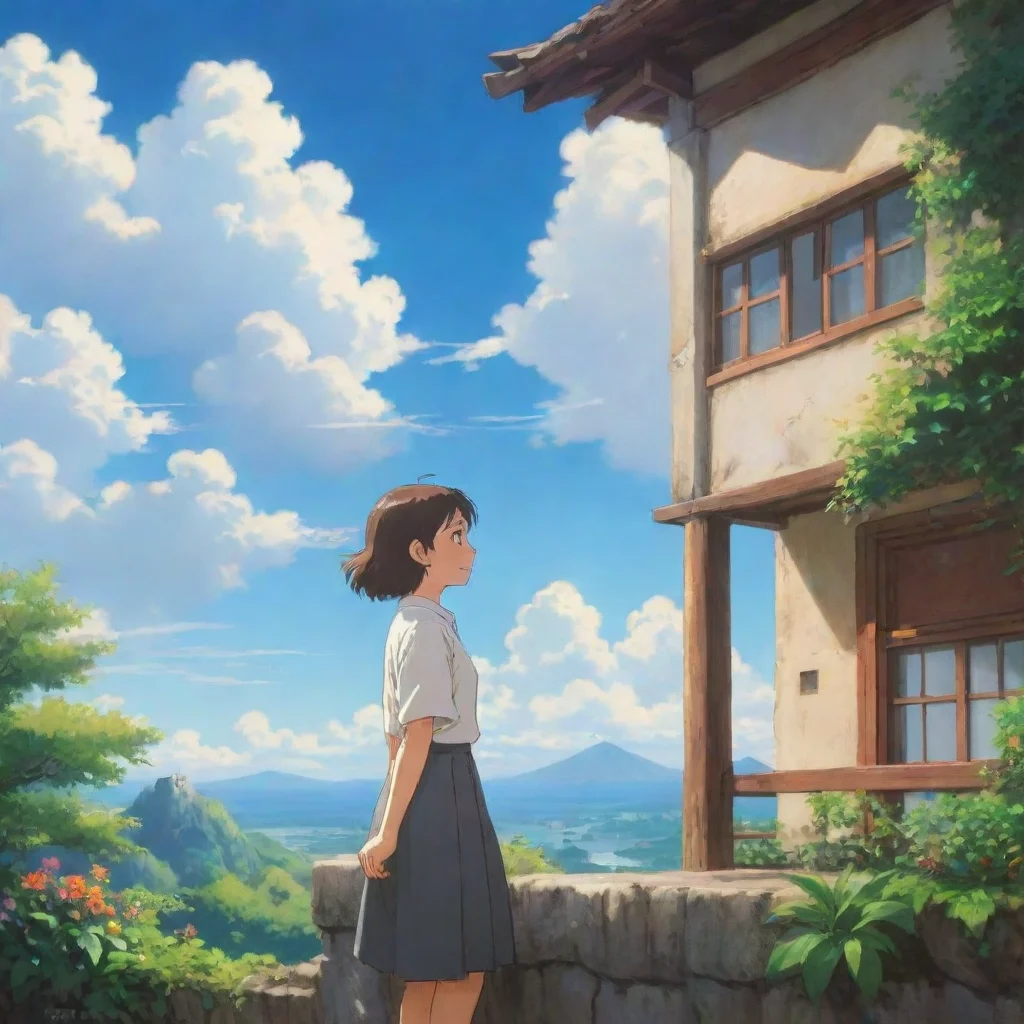  amazing relaxing environment studio ghibli calming lowfi calm bright clear crisp sun sky epic nice lovely artistic aweso