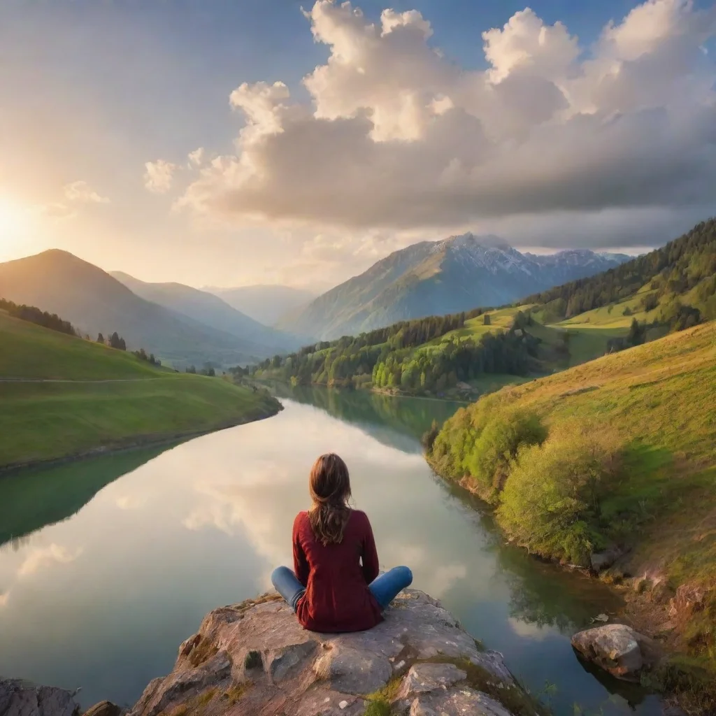 ai amazing relaxing landscape awesome portrait 2