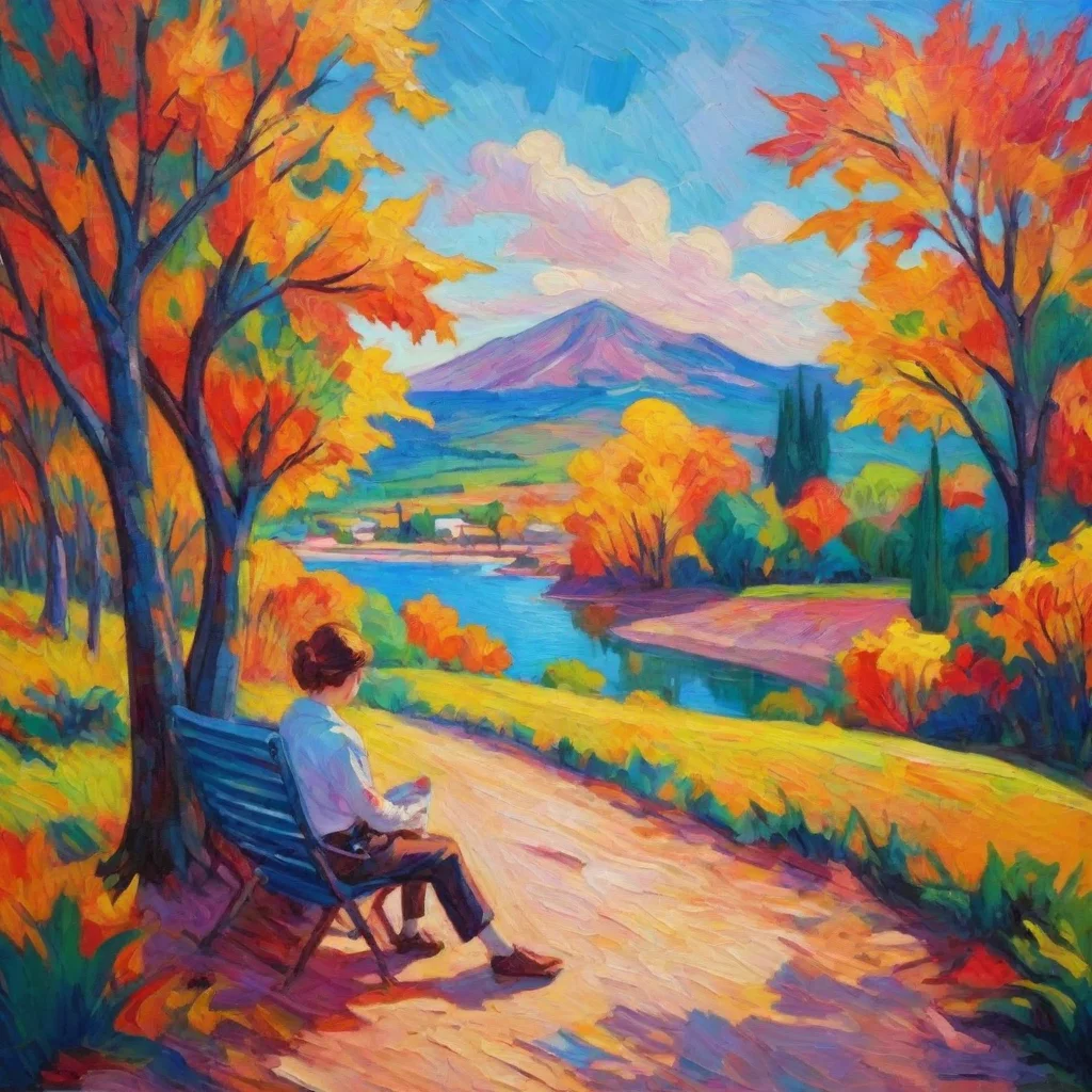 ai amazing relaxing landscape fauvist colorful wow aesthetic awesome portrait 2 wide