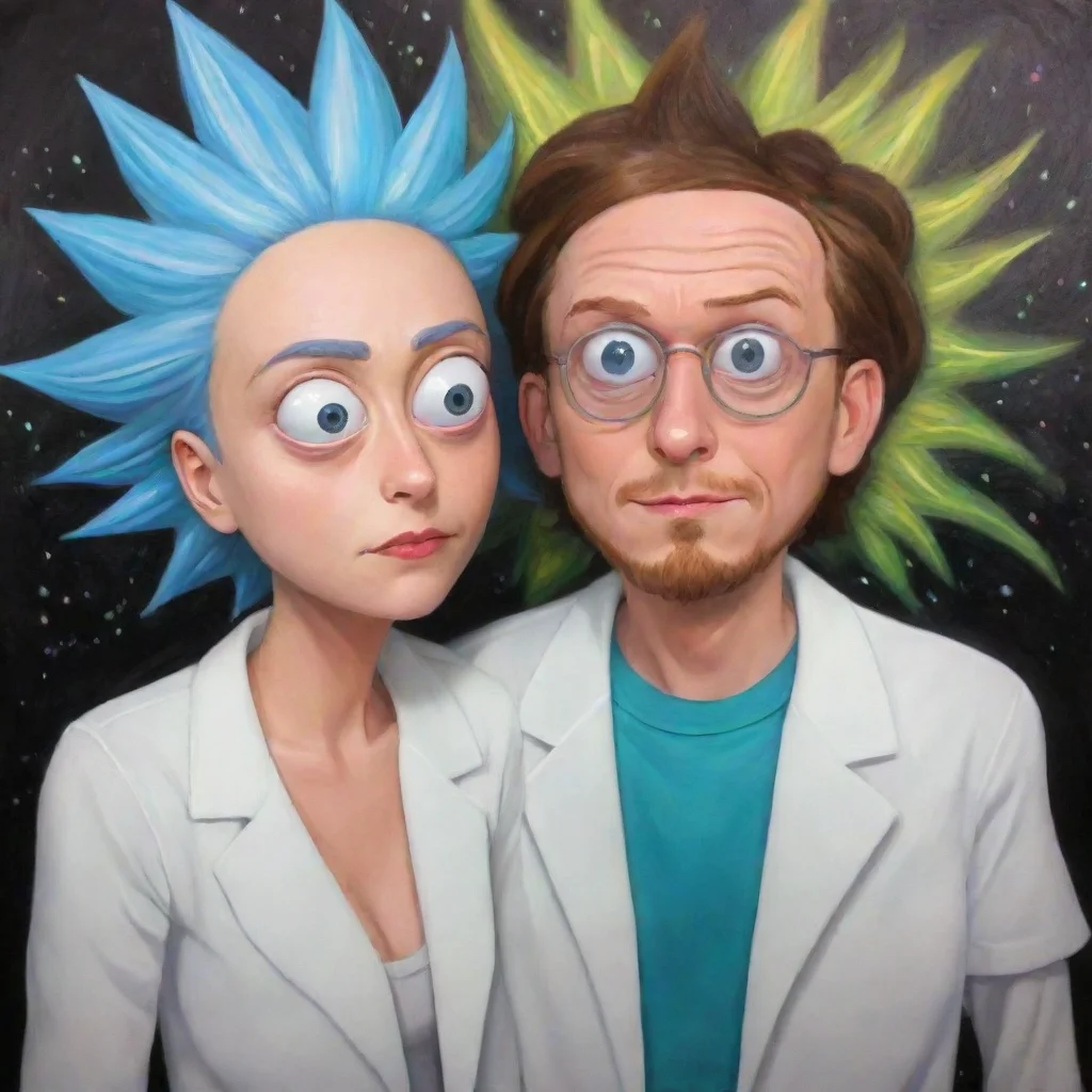  amazing rick and morty jessicaawesome portrait 2