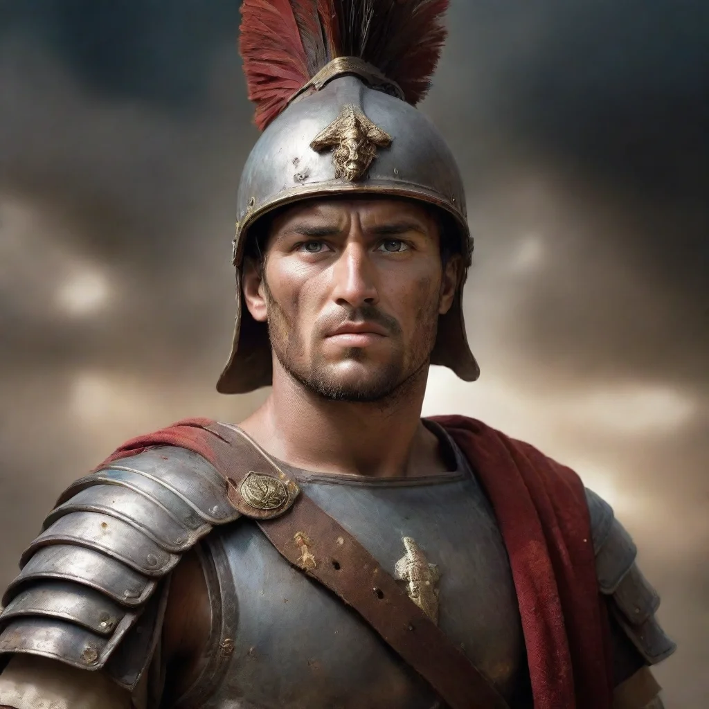 ai amazing roman soldier in battleawesome portrait 2