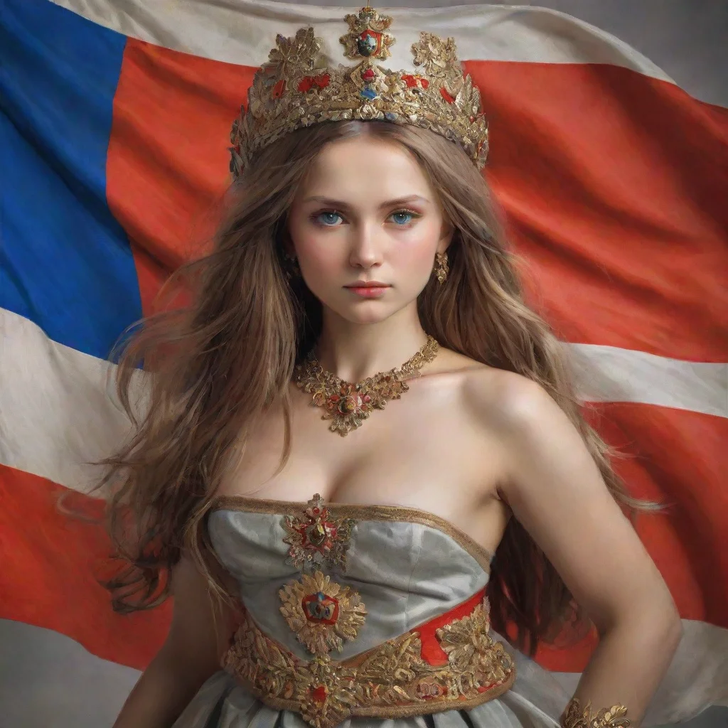 ai amazing russian empire flag awesome portrait 2 wide