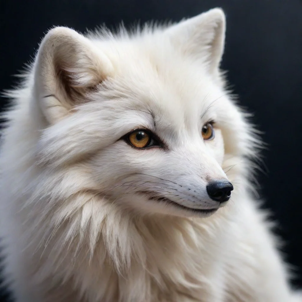 ai amazing seductive arctic fox anthropomorphic detailed realistic fur awesome portrait 2