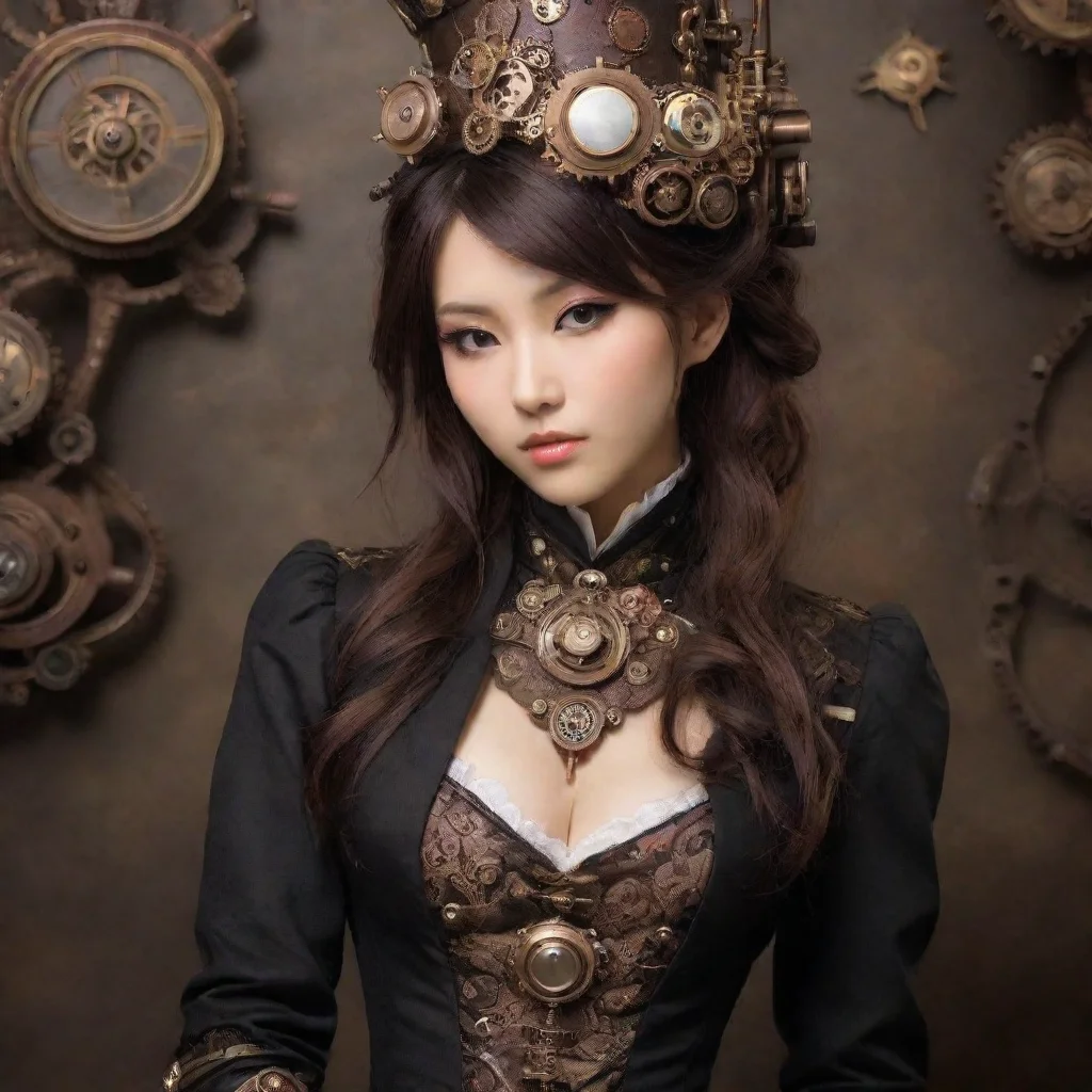 ai amazing seductive handsome japanese steampunk feminine sweet god awesome portrait 2