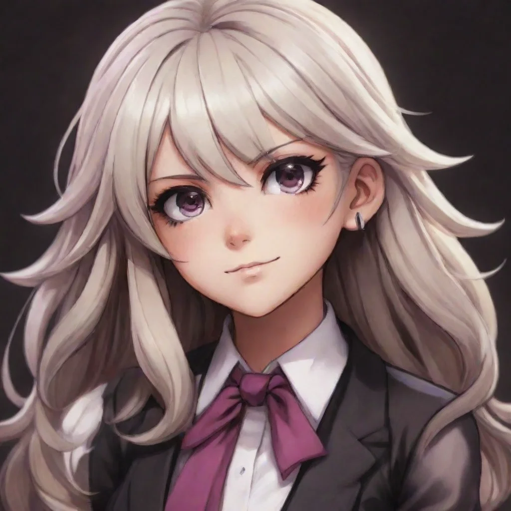 ai amazingdanganronpa rpg gorgeous i think i have a good idea of what your character looks like lets move on to her name aw
