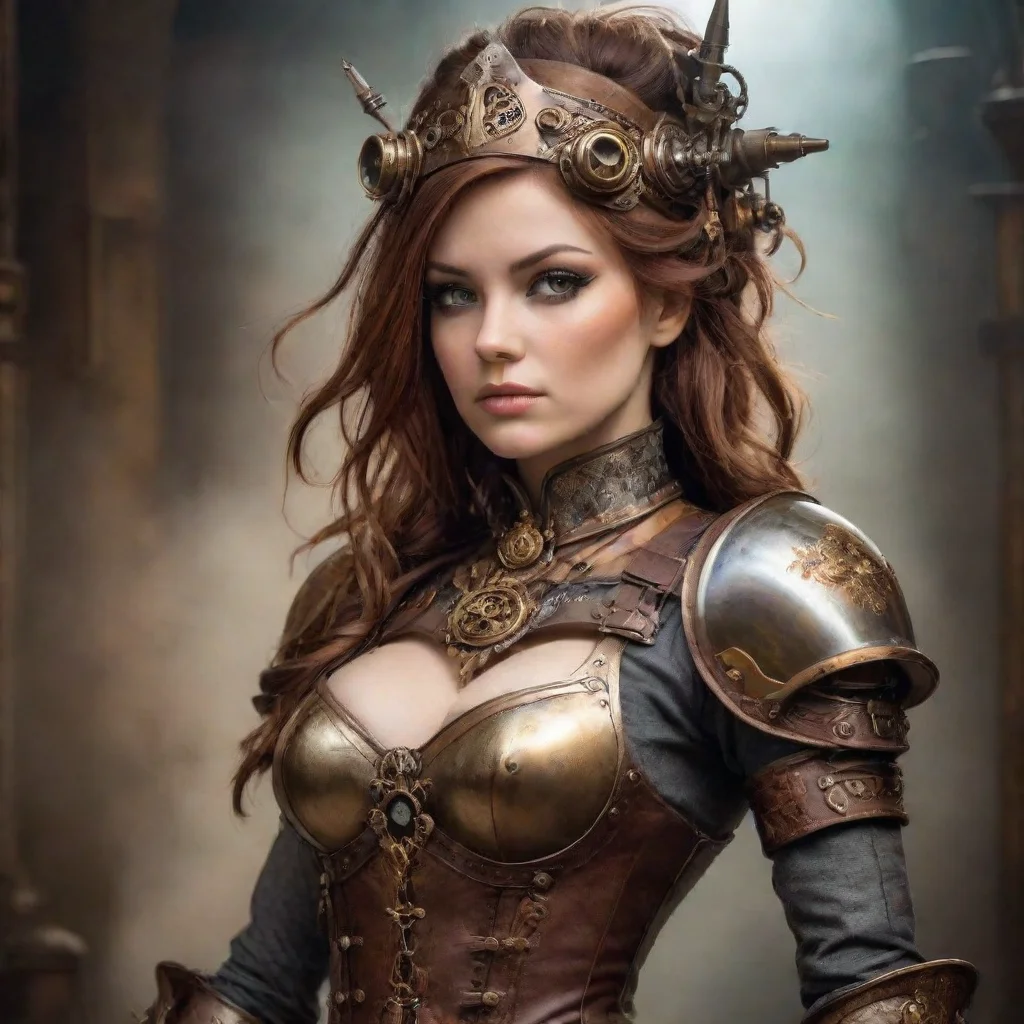 amazingsteampunk knight seductive awesome portrait 2