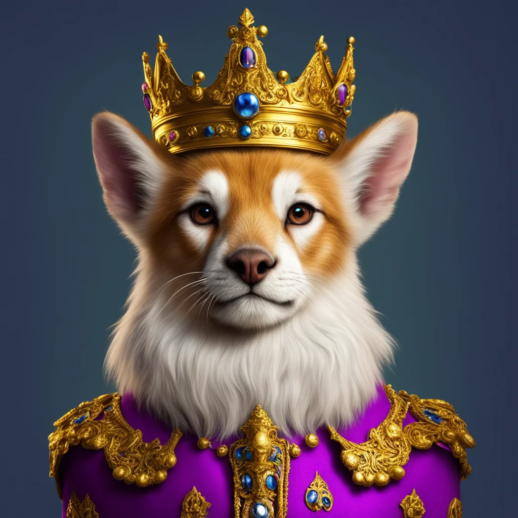 ai animaloat character royal king portrait adorable character fancy regal good looking trendingic 1 good looking trending fantastic 1