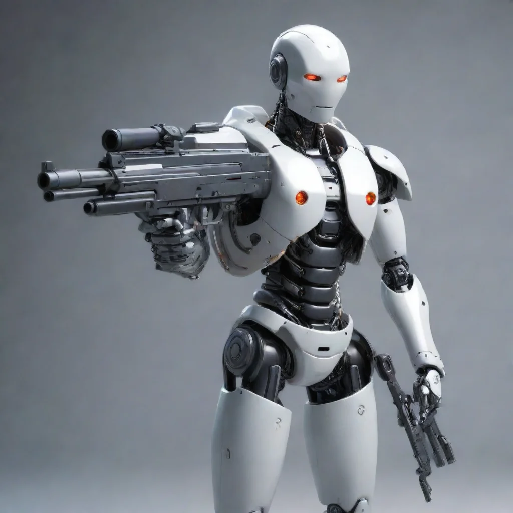ai armed Partypooper 78 robot