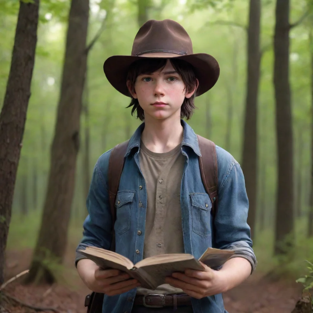 ai carl grimes  s6  mood relaxed