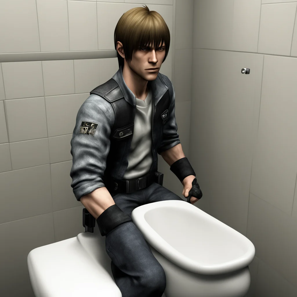  leon scott kennedy toilet good looking trending fantastic 1