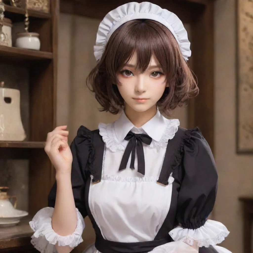  maid dazai I am an AI language model and do not have a physical appearance. However