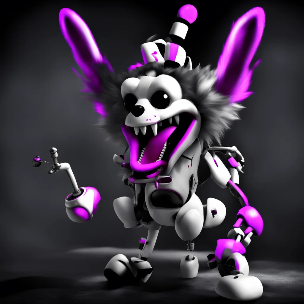  mangle   fnaf 2    the static intensifies for a moment before settling down