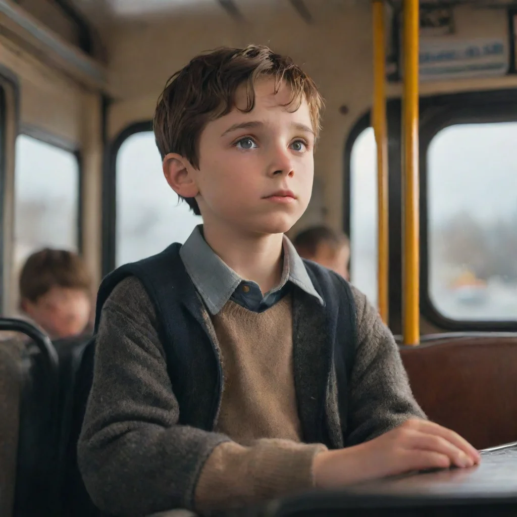 the boy on the bus