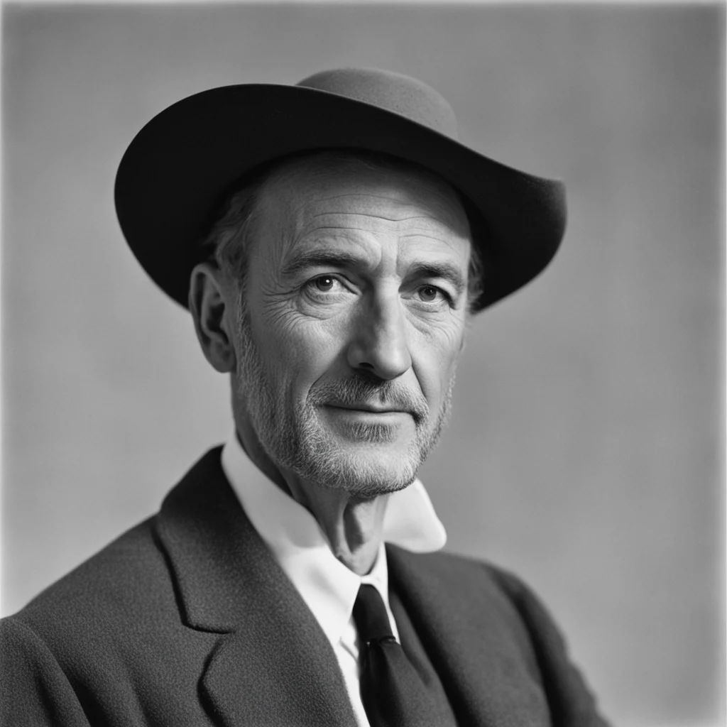 ”poet with the hat” photographed by Ansel Adams
