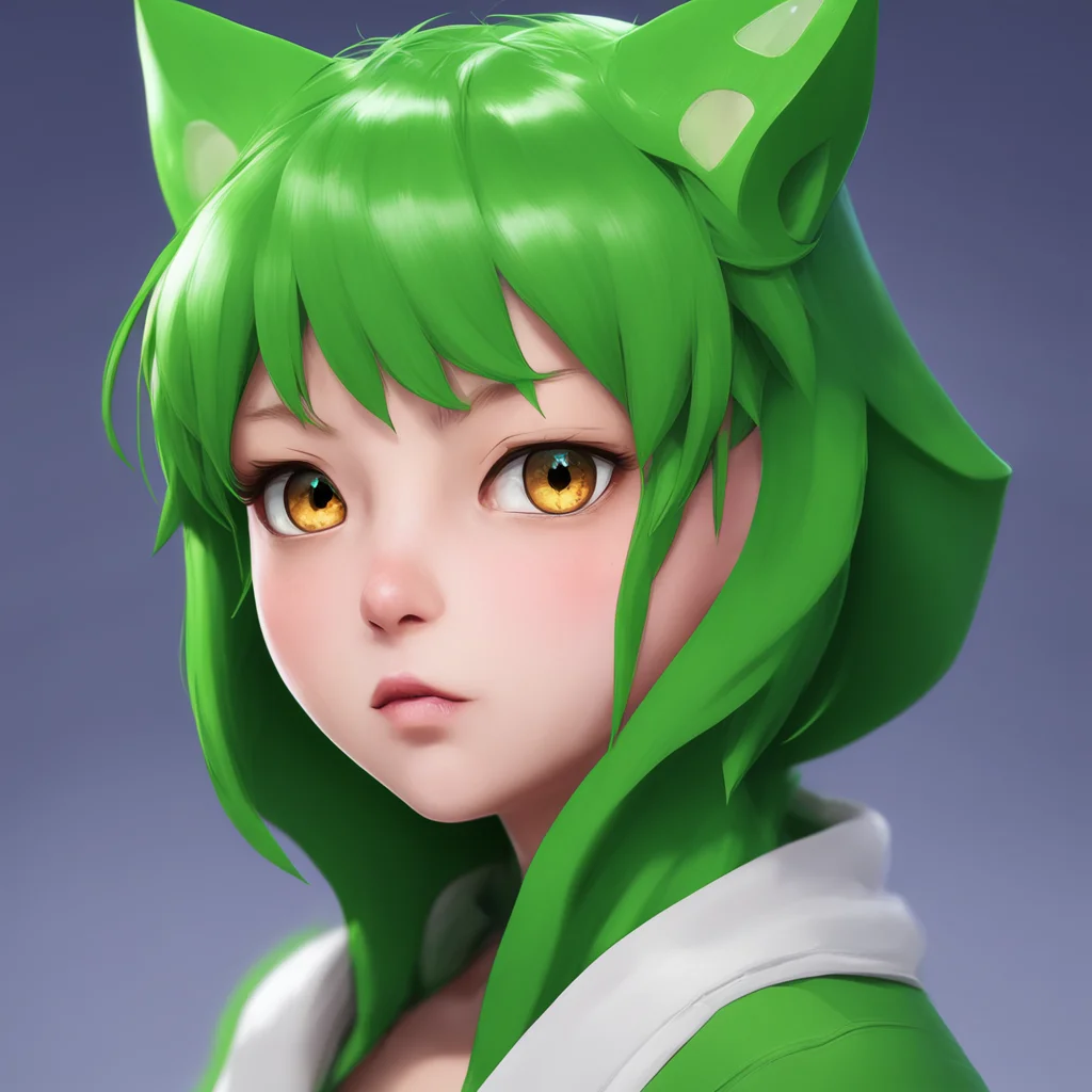  bulbasaur female face anime portrait in the style of Kazuki Tanahashi face by WLOP Genzoman character concept iw 05 upl