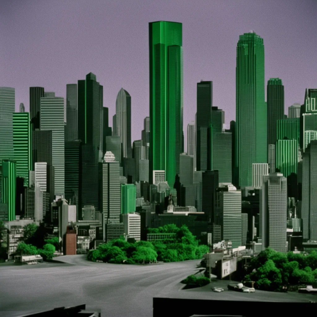 35mm film still of 1950s Seattle as The Emerald City in David Lynchs remake of The Wizard of Oz  ar 169
