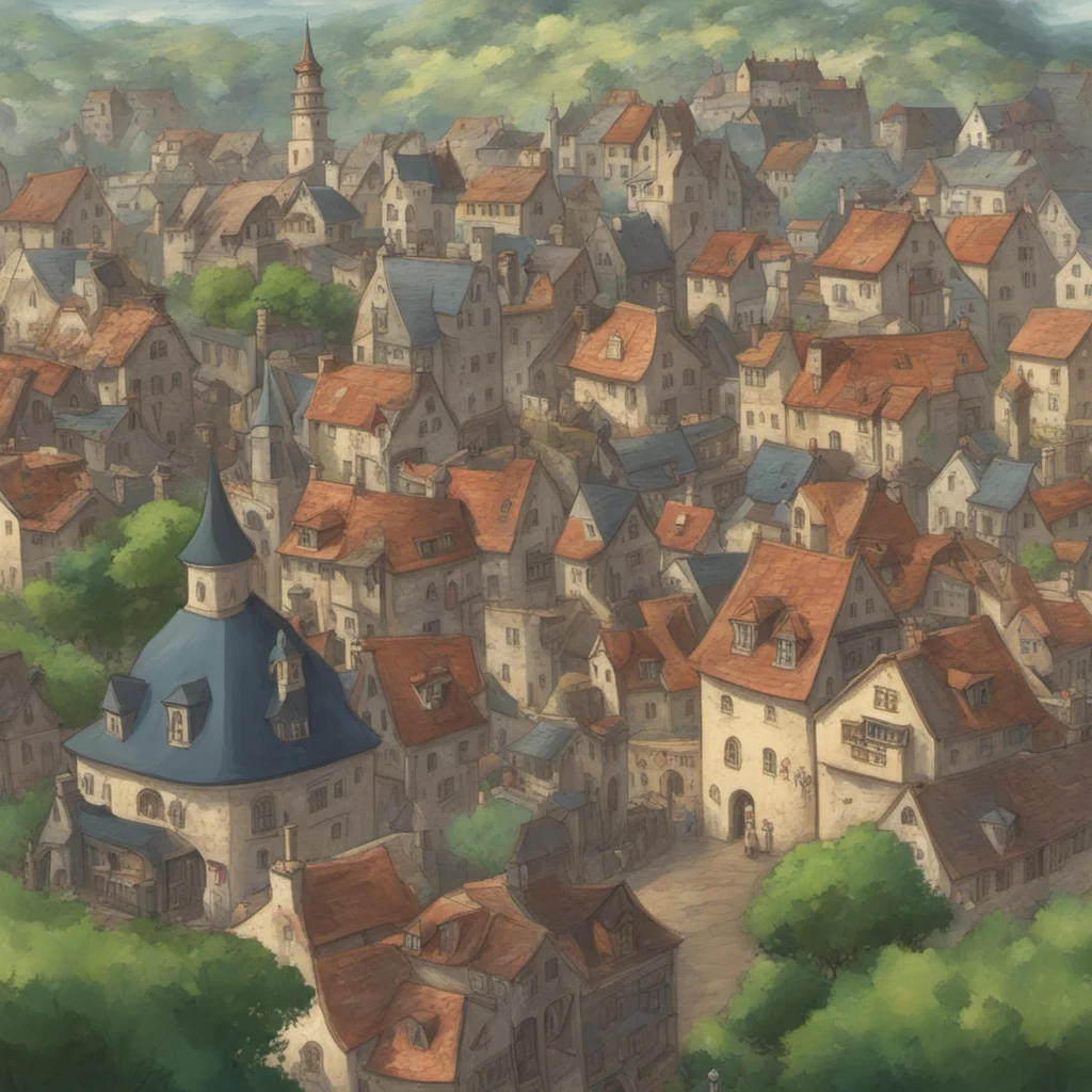 A beautiful painting ofEuropean townby STUDIO GHIBLIHowls Moving CastleGrasps for DreamTrending on artstationw 1920h 1080