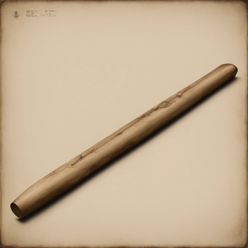 A flute made of wood by Hieronymus Bosch william black lithograph  detailed render in octane unreal engine ar 916
