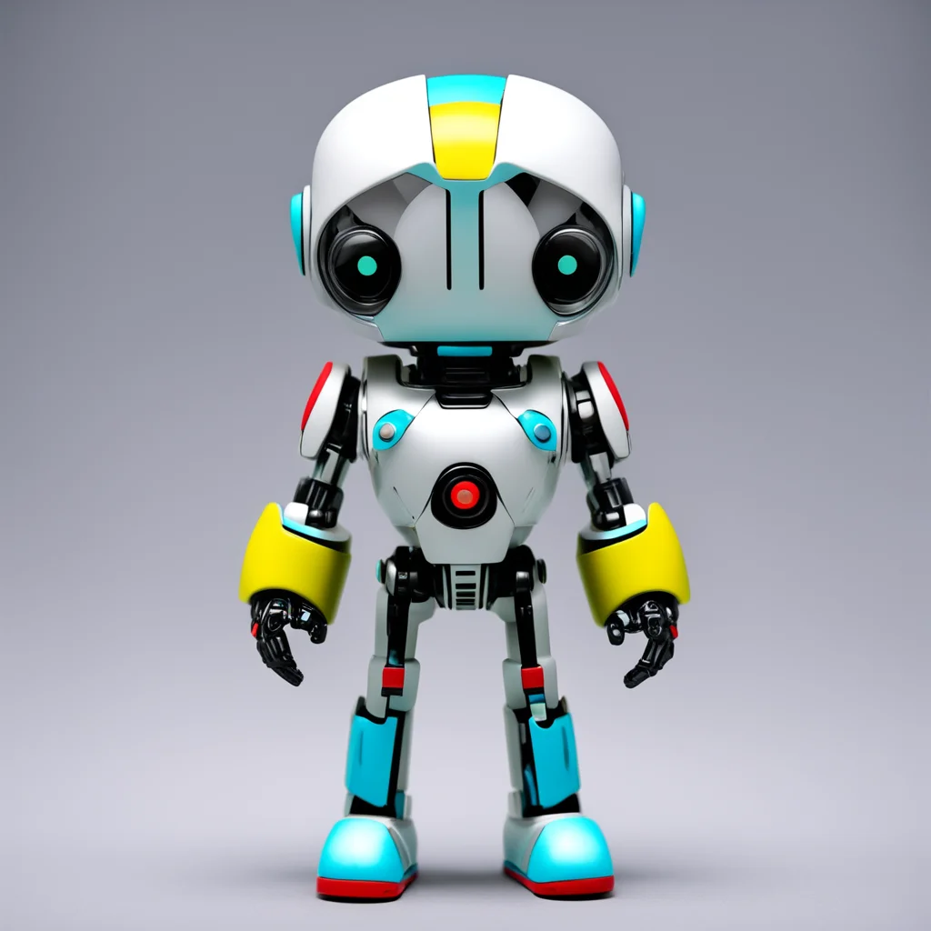 A toy action figure IP character trendy toys trendy fashion Kid Robot symmetry