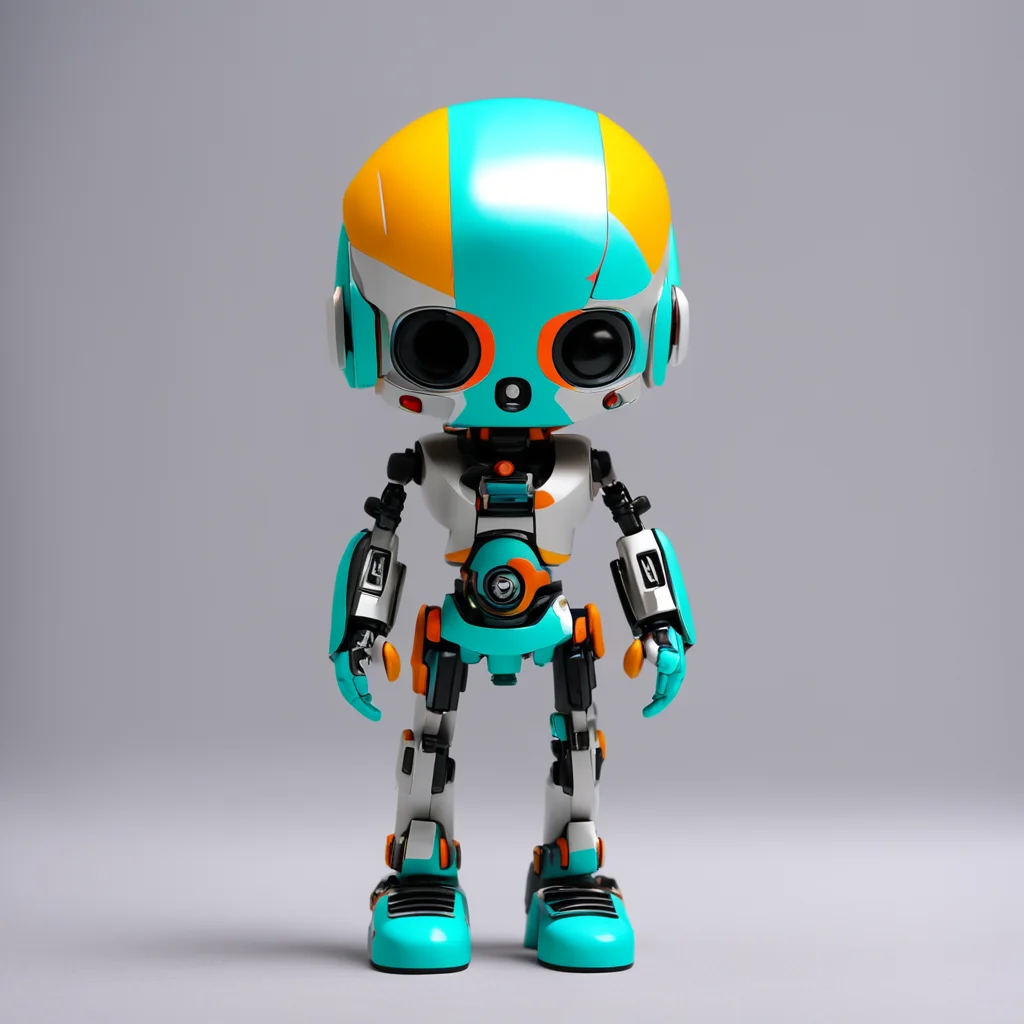 A toy action figure IP character trendy toys vinyl toys trendy fashion Kid Robot symmetry by Micheal Lau h 360