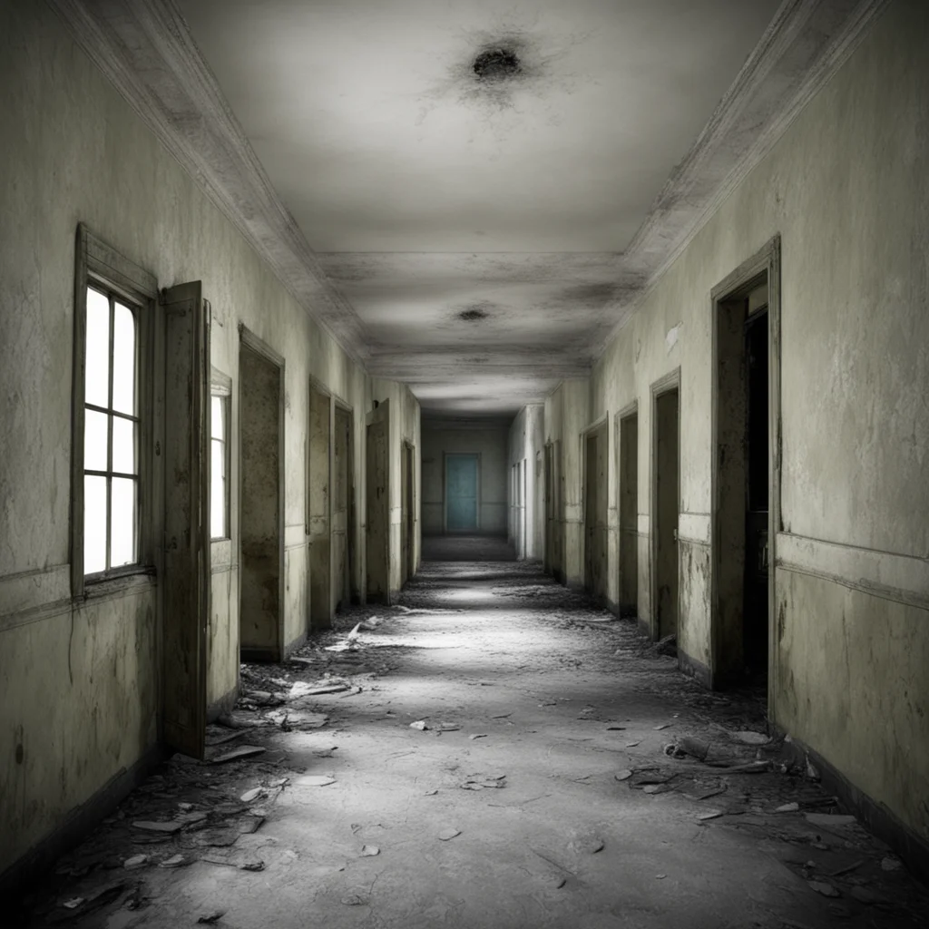 An abandoned asylum with patients still roaming the halls h 512 w 512