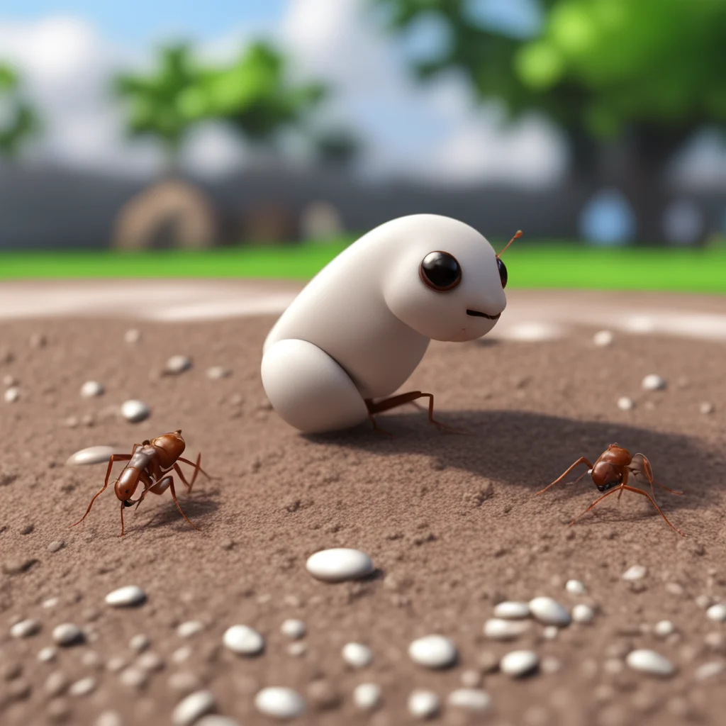 Ants wearing diapers on home plate artstation realistic Octane Render ar 46