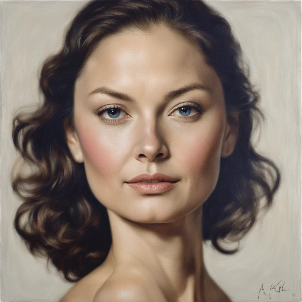 Ashley Judd by Pietro Annigoni
