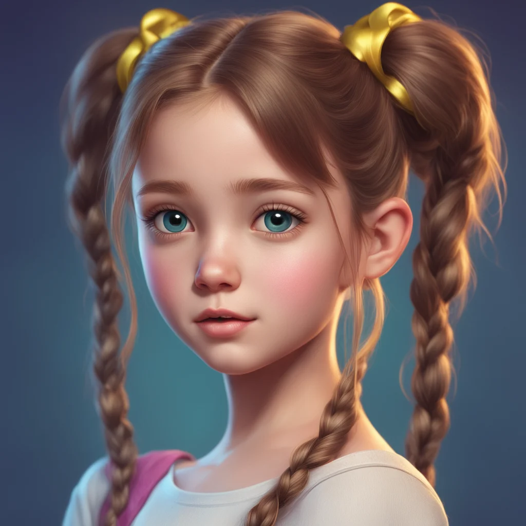 Beautiful Disney girl pigtails youthful appeal artgerm portrait realistic photo by Yaşar VURDEM  ArtStation disney color