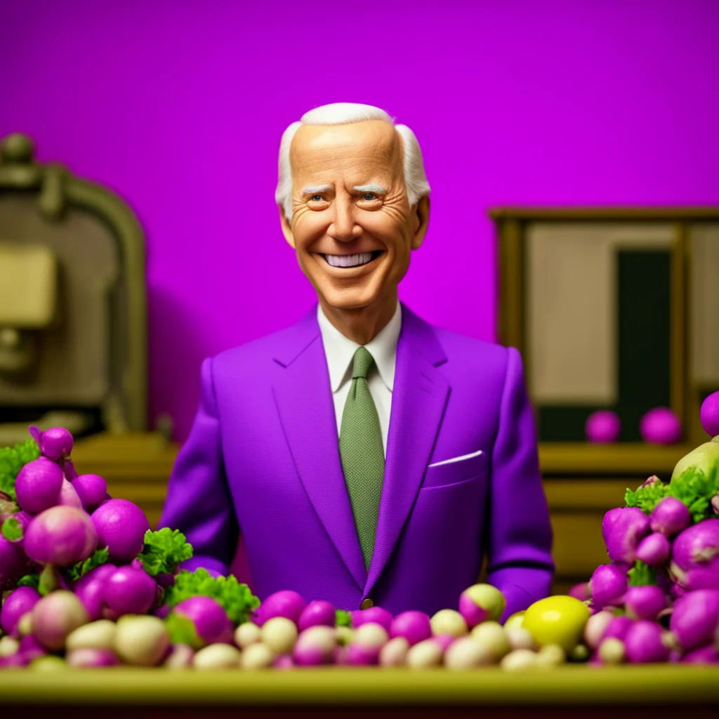 Biden as purple onion8 35mm film cinematic lighting3 realistic claymation rendered in octane diorama2 in the style of Ja