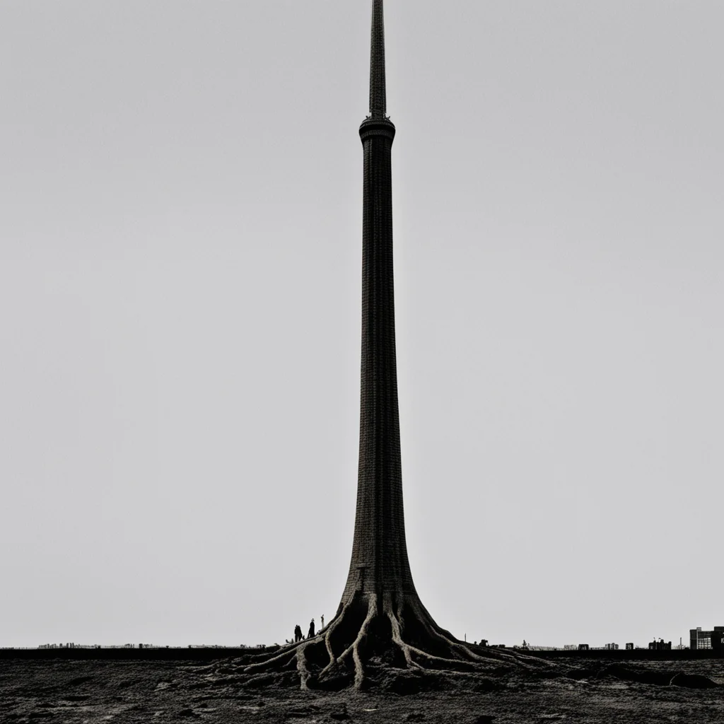 CN tower profile with roots below soil ar 916